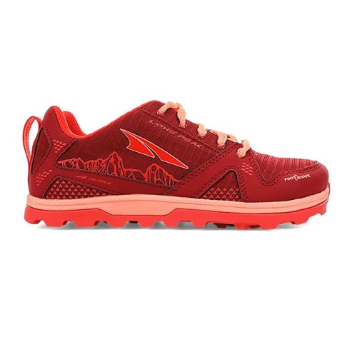 Chaussure Trail Altra Lone Peak Enfant Rouge [IWYXL]